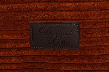 Preview: Kuschelplatz Ribbed - Farbe terra